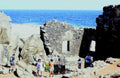 stone ruins beach1980s 1990s A4 Photo Print 42