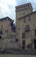 stone statue avila 1980s 1990s A4 Photo Print