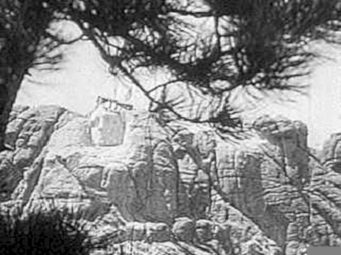 stone structure temple1980s 1990s A4 Photo Print