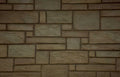 stone wall texture 2 Vintage A4 Photo Print