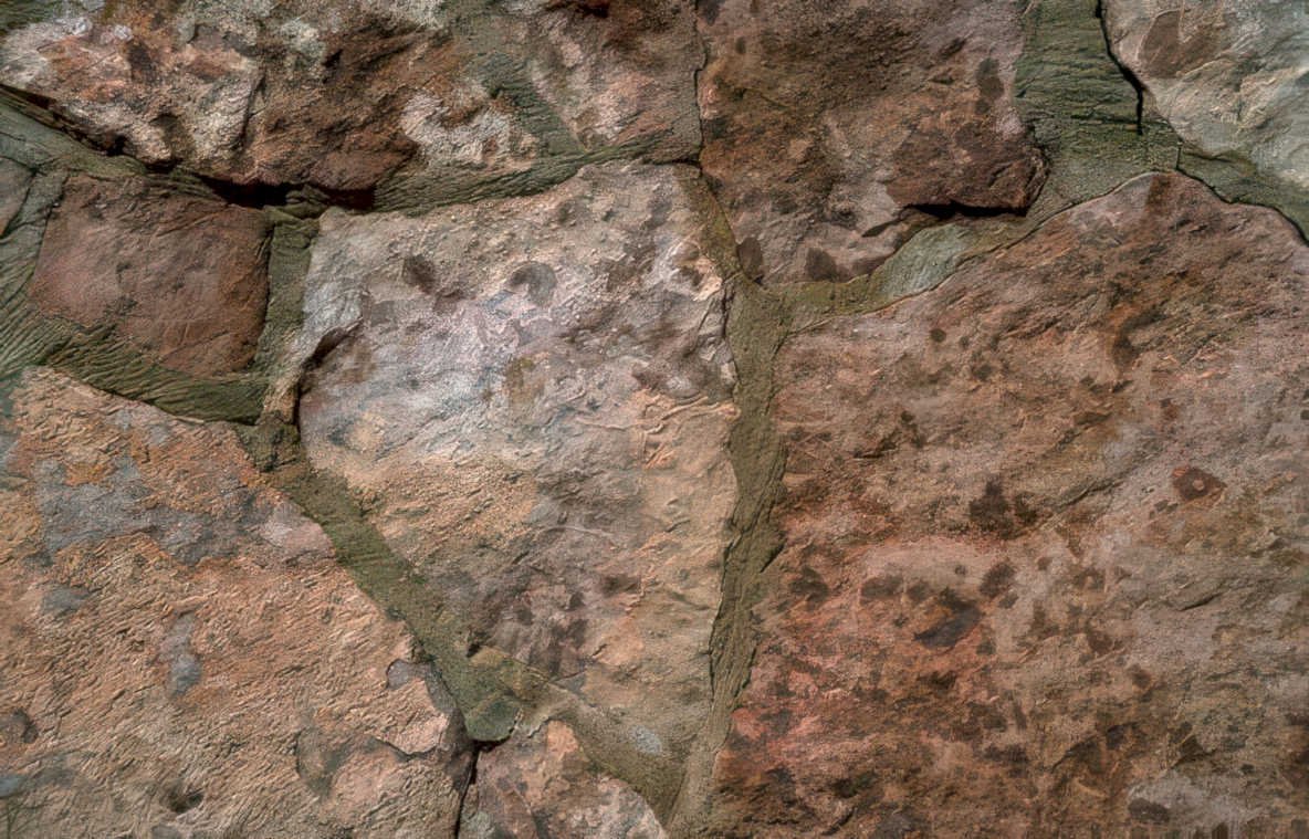 stone wall texture Vintage A4 Photo Print