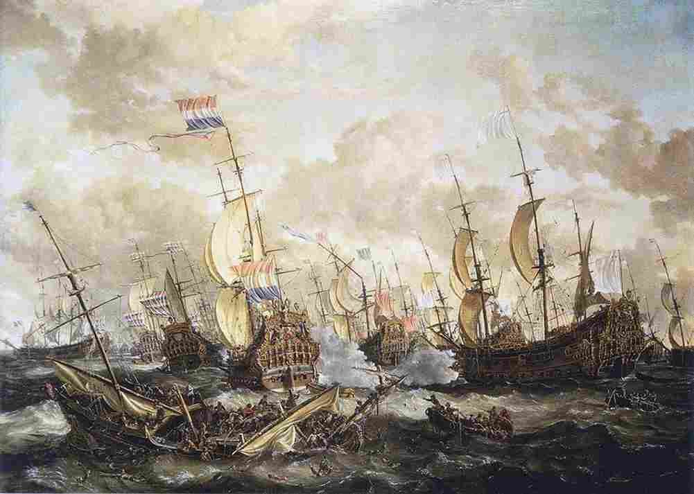 stor Royal Prince at the Four Days Battle Art A4 Photo Print