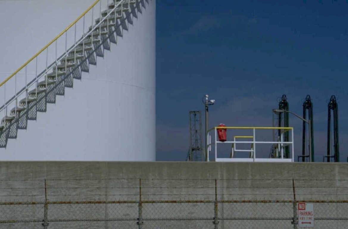 storage tank facility 1980s 1990s A4 Photo Print