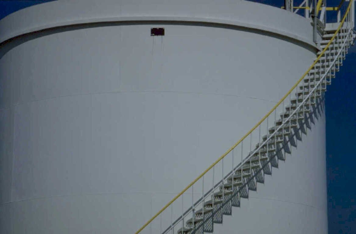 storage tank industrial 1980s 1990s A4 Photo Print