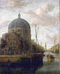 storjac Lutheran Church on the Singel Art A4 Photo Print
