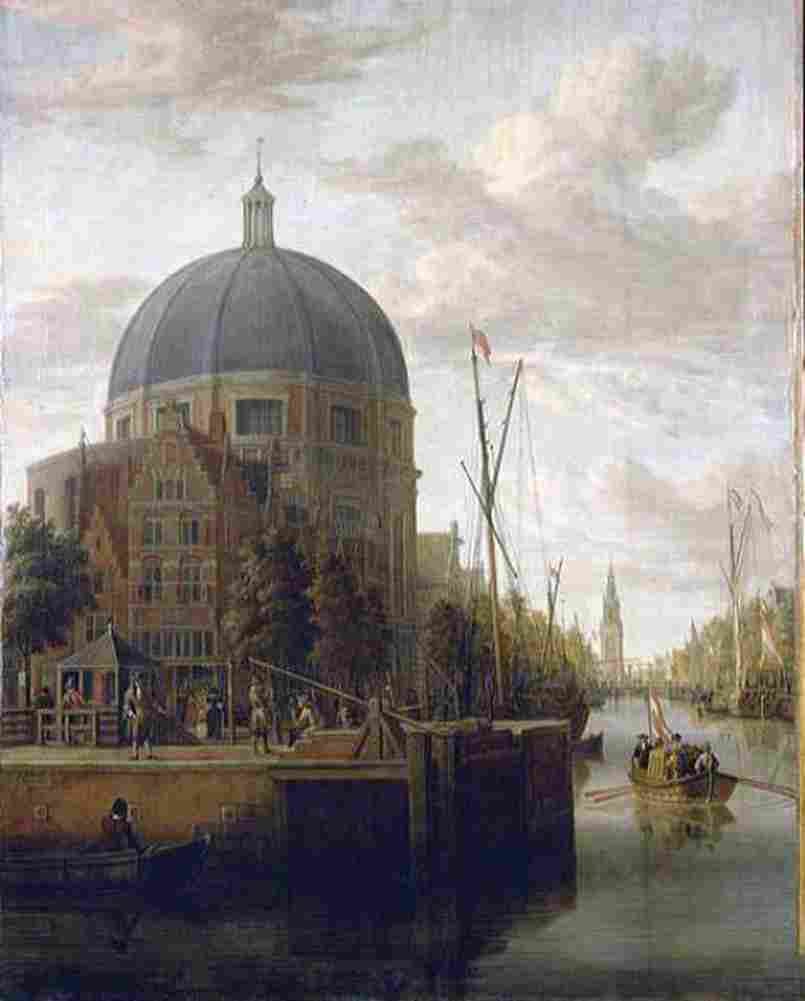 storjac Lutheran Church on the Singel Art A4 Photo Print