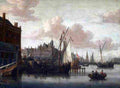 storjac The IJ at the New Bridge Art A4 Photo Print