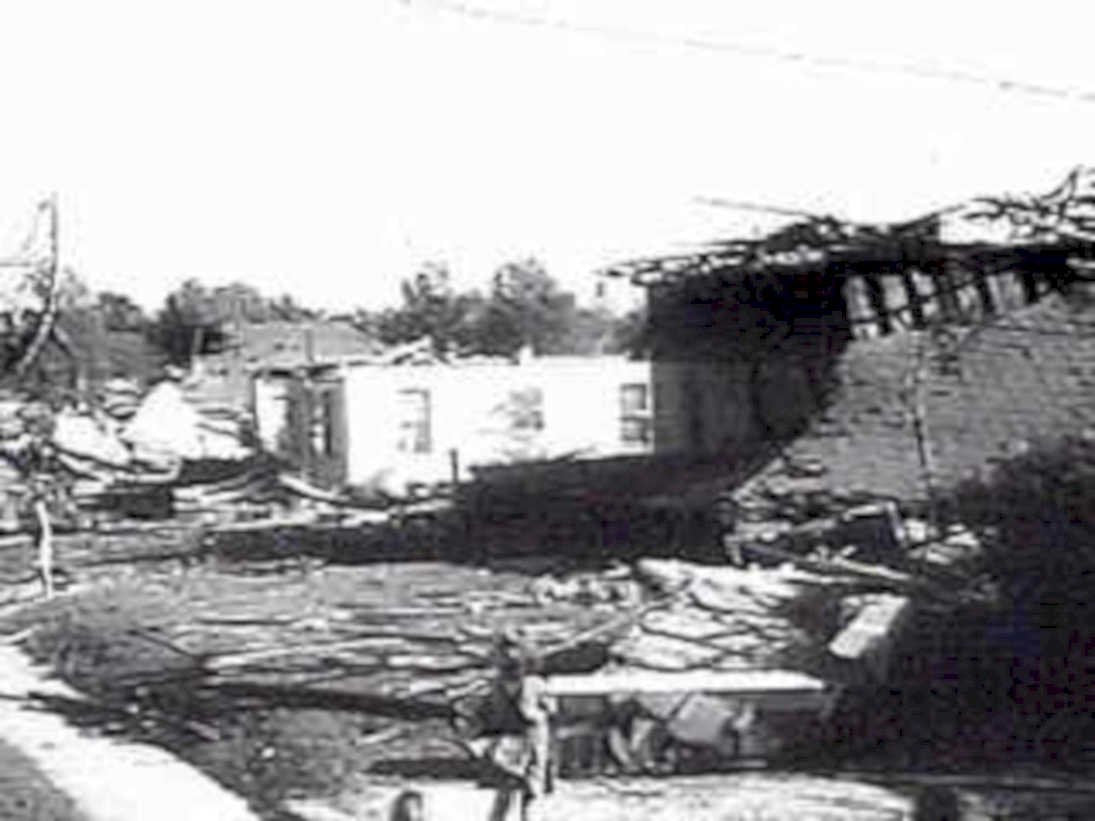 storm damage okc1980s 1990s A4 Photo Print
