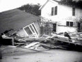 storm house damage 11980s 1990s A4 Photo Print