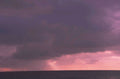 stormy sunset ocean 1980s 1990s A4 Photo Print
