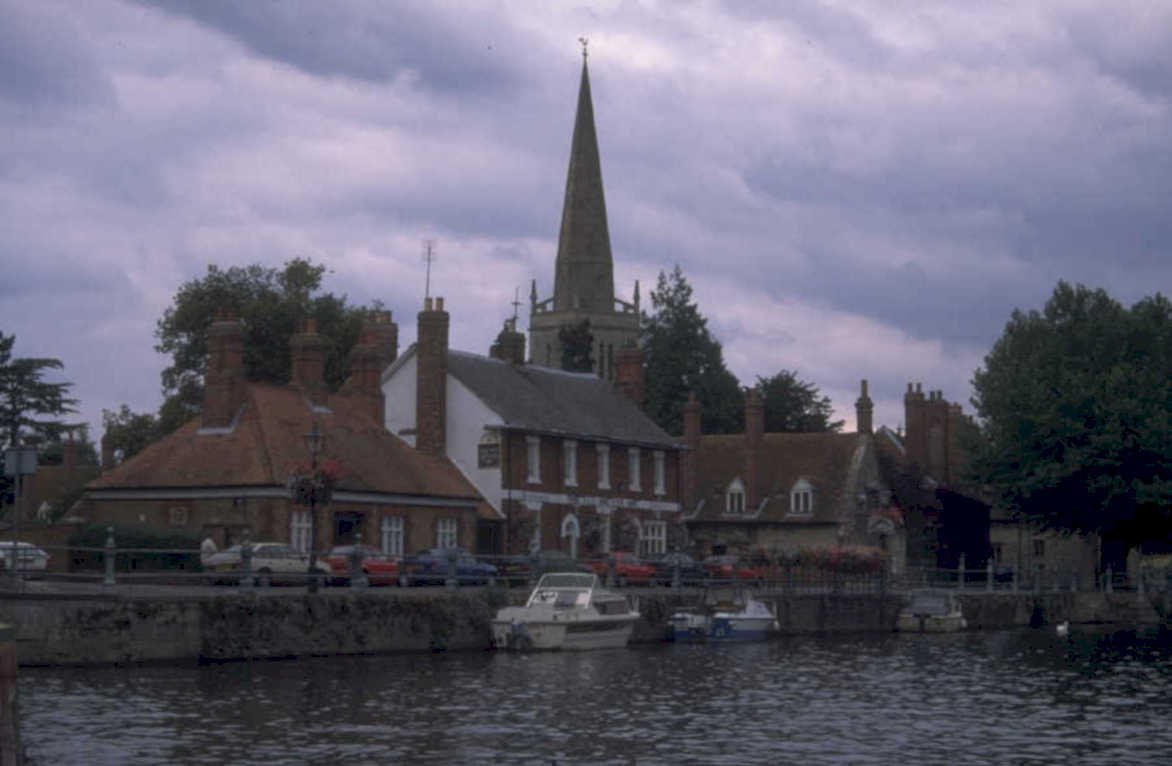 stow wold church 1980s 1990s A4 Photo Print
