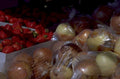 strawberries onions clamshell 1980s 1990s A4 Photo Print