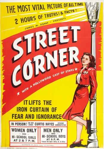 street corner  01 film star poster A4 Photo Print