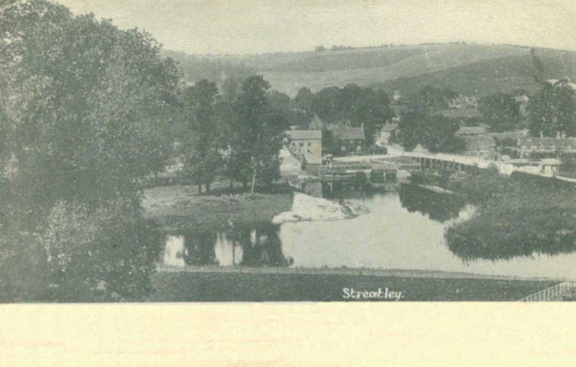 streeteley river bridgeVintage 1880s 1900s A4 Photo Print