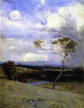 streeton approaching storm Art A4 Photo Print