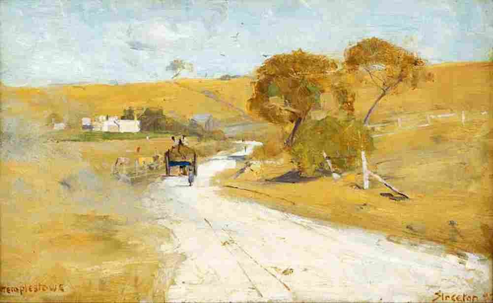 streeton at templestowe Art A4 Photo Print
