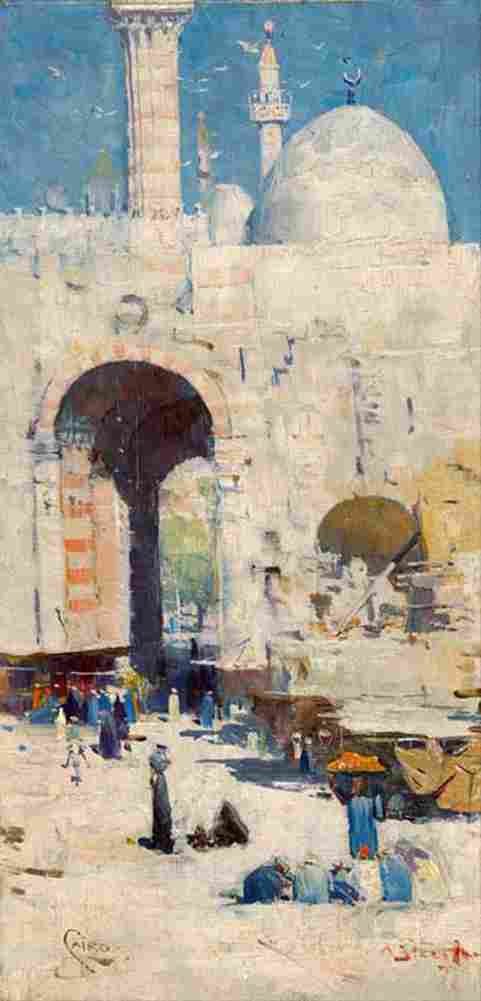 streeton cairo street Art A4 Photo Print