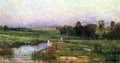 streeton evening with bathers Art A4 Photo Print