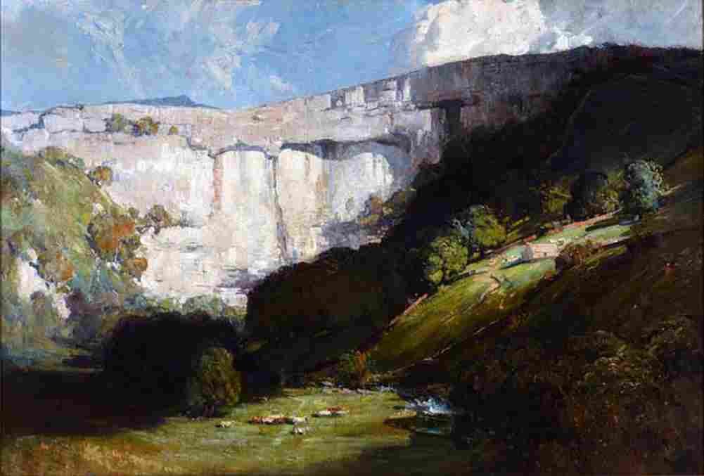 streeton malham cove Art A4 Photo Print