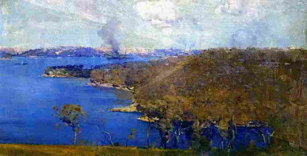 streeton sydney from the artist s camp Art A4 Photo Print