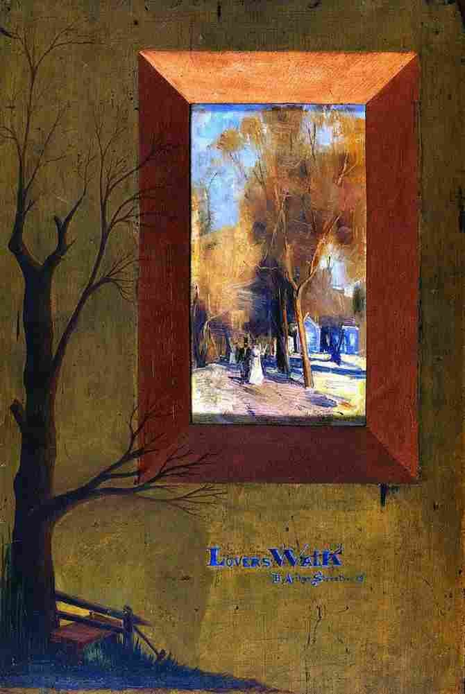 streeton the lover s walk Art A4 Photo Print