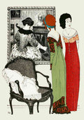 stretcehd Iribe Paul 1883 1935 Les Robes de Paul Poiret 1908 2 A4 Photo Print