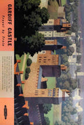 stretch Cardiff Castle Travel By Train Railway Poster 1950S A4 Photo Print