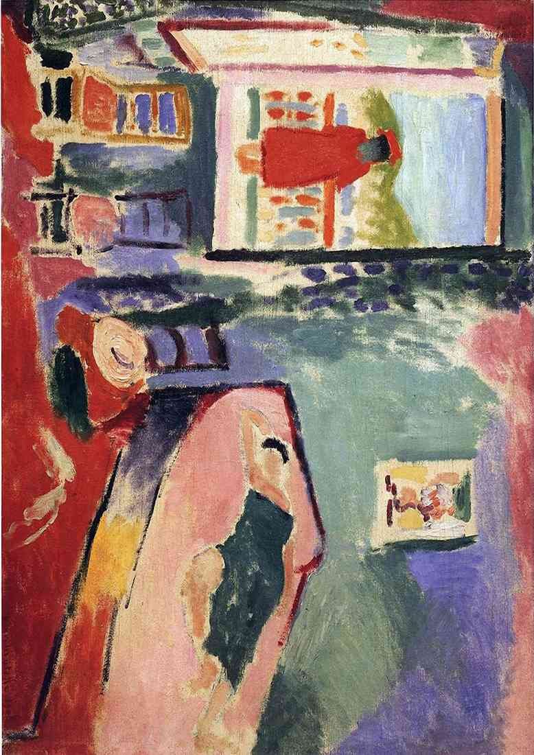 stretched Henri Matisse Interior At Collioure 2017 A4 Photo Print