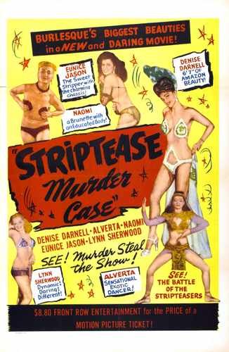 strip tease murder case  01 film star poster A4 Photo Print