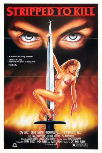 stripped to kill  01 film star poster A4 Photo Print