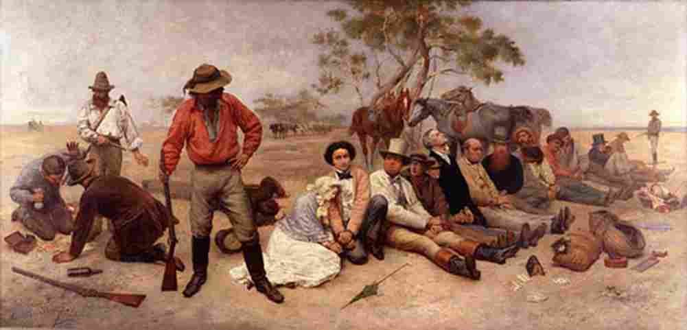 strutt Bushrangers Art A4 Photo Print