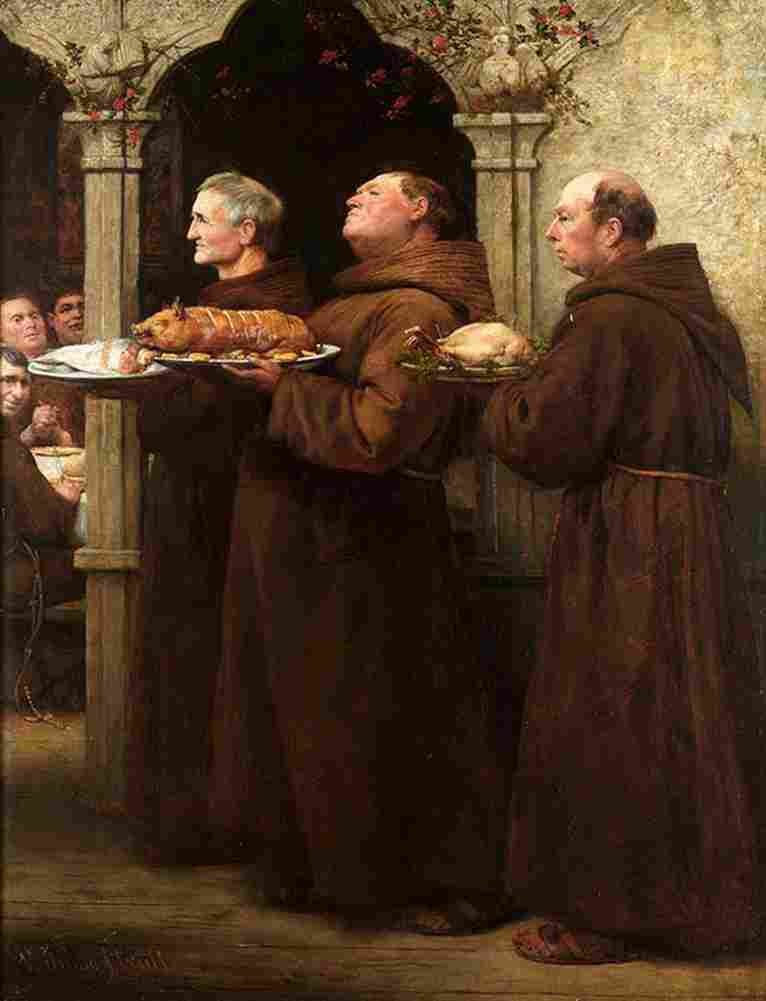 strutt The Prior s Feast Art A4 Photo Print