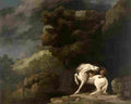 stu A Lion Attacking a Horse Art A4 Photo Print