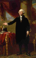 stuart George Washington Art A4 Photo Print