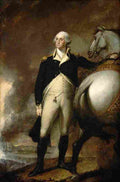 stuart George Washington at Dorchester Heights Art A4 Photo Print