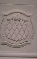 stucco pinecone oval 1980s 1990s A4 Photo Print