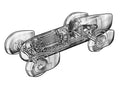stutz blackhawk 1928 1536x1152 cutaway A4 Photo Print
