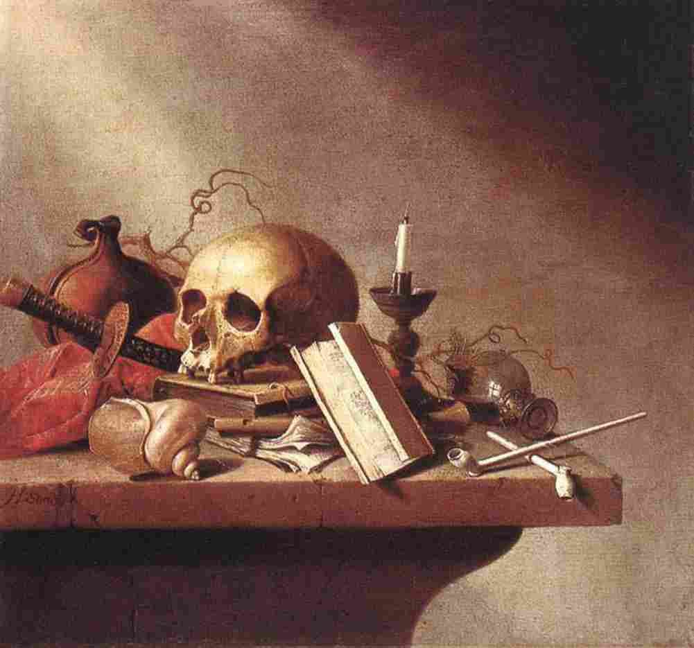stw Vanitas Art A4 Photo Print