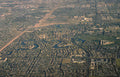 suburban canals 1988 Vintage A4 Photo Print
