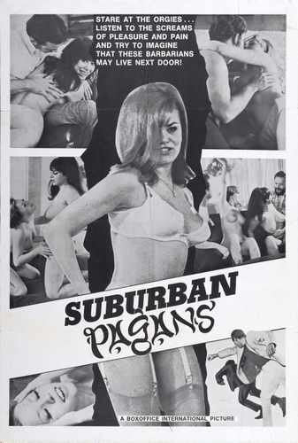 suburban pagans  01 film star poster A4 Photo Print