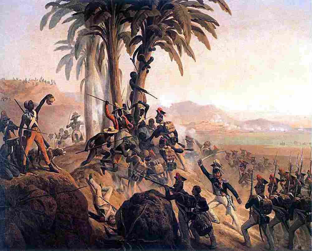 such Battle at San Domingo Art A4 Photo Print