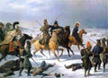 such French retreat from Moscow in 1812 Art A4 Photo Print