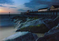 suffolk pier A4 Photo Print