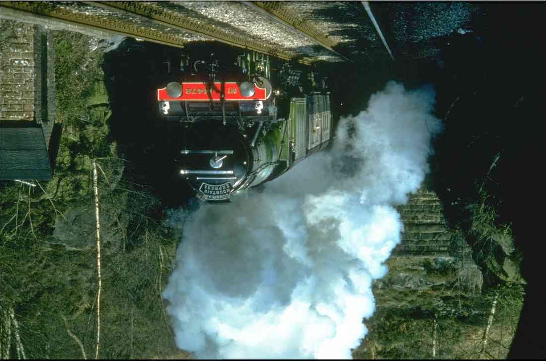 sugn Steam Trains 182059 Flying Scotsman Caught Between Tunnels At Barons Wood S&C A4 Photo Print