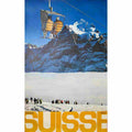suisse jungfraujoch aletsch philip giegel 1961 5 Advert A4 Photo Print