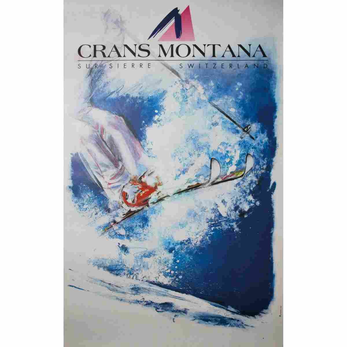 suisse jungfraujoch aletsch philip giegel 1961 9 Advert A4 Photo Print