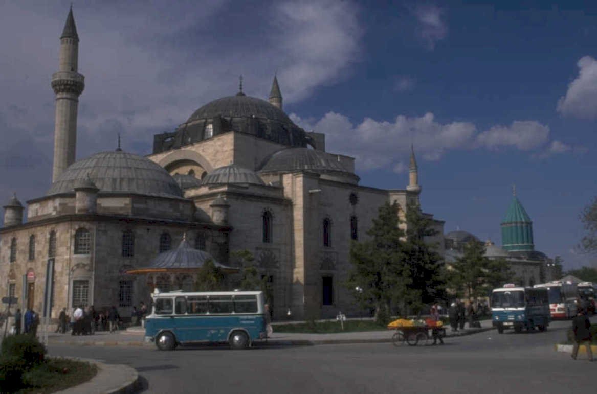 suleymaniye mosque bus 1980s 1990s A4 Photo Print