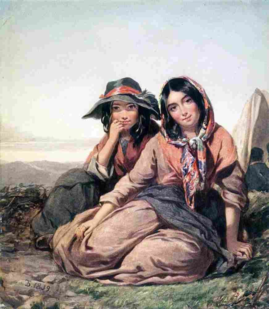 sully Gypsy Maidens Art A4 Photo Print