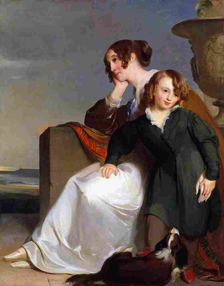 sully Mother and Son Art A4 Photo Print