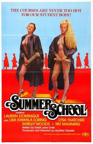 summer school  01 film star poster A4 Photo Print